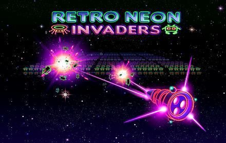 Retro NeonInvaders Image